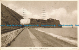 R154847 Sea Wall. Teignmouth. Tuck. 1948 - World