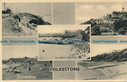 R154860 Folkestone. Multi View. Photochrom. 1960 - World