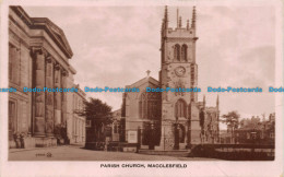 R154882 Parish Church. Macclesfield. Valentine. 1918 - World