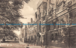 R154887 Oxford. St. Johns College. George Davis - World