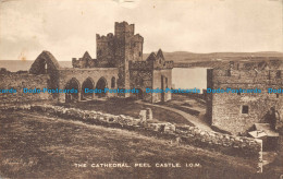 R154896 The Cathedral Peel Castle. I. O. M. Valentine. Brownotype. 1921 - World