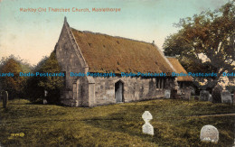 R154898 Markby Old Thatched Church. Mablethorpe. Valentine. 1921 - World