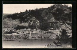 AK Onomichi, Panorama Des Ortes Vom Wasser Gesehen  - Otros & Sin Clasificación