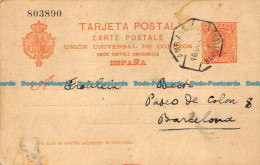 R154947 Old Written Postcard - World