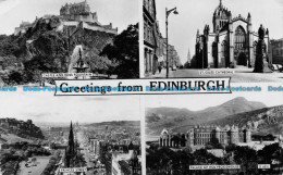 R154949 Greetings From Edinburgh. Multi View. Valentine. RP - World