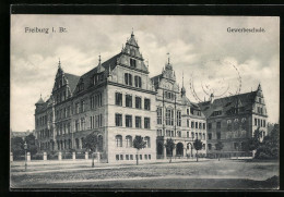 AK Freiburg I. Br. Vorderansicht Der Gewerbeschule  - Freiburg I. Br.