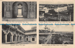 R154966 Summan Burj. Nagina Masjid. Diwan Am. Jahangir Mahal Fort Agra. Summan B - World