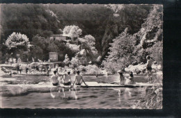 Cpsm 66 Amélie Les Bains La Piscine Et Le Belvédère - Amélie-les-Bains-Palalda