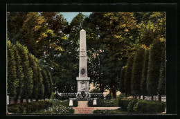 AK Sasbach, Turenne-Denkmal Im Grünen  - Sasbach