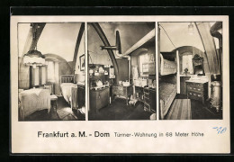 AK Alt-Frankfurt, Türmer-Wohnung Im Dom  - Frankfurt A. Main