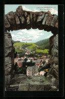 AK Lindenfels I. O., Blick Vom Schloss, Bismarckwarte  - Autres & Non Classés