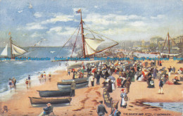 R155093 The Beach And Jetty. Gt. Yarmouth. Tuck. Oilette. 1905 - Monde