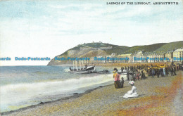 R155111 Launch Of The Lifeboat. Aberystwyth. Marcus Wad. 1906 - Monde