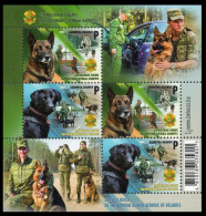 2022 Belarus 1448-1449/B210 Dogs - Service 13,50 € - Cani