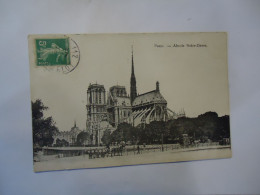 FRANCE   POSTCARDS  PARIS ABSIDE NOTRE-DAME  1920 - Other & Unclassified