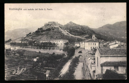 Cartolina Ventimiglia, Veduta Del Forte S. Paolo  - Other & Unclassified