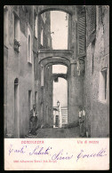 Cartolina Bordighera, Via Di Mezzo  - Sonstige & Ohne Zuordnung