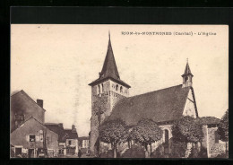 CPA Riom-es-Montagne, L`Eglise  - Other & Unclassified