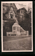 AK Amorbach, Strassenpartie Am Kriegerdenkmal  - Amorbach