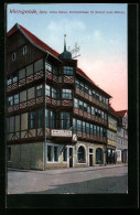 AK Wernigerode /Harz, Altes Haus, Hotel Zum Bären, Breitestrasse 78  - Wernigerode