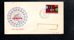 EUROPA LIECHTENSTEIN  FDC 1981 - 1961