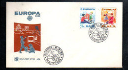 EUROPA MALTE FDC 1989 - 1989