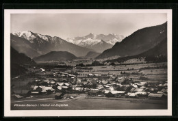 AK Pfronten-Steinach I. Vilsthal, Teilansicht Mit Zugspitze  - Zugspitze