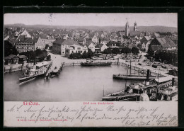 AK Lindau, Blick Vom Leuchtturm Auf Den Ort  - Lindau A. Bodensee