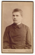 Fotografie Moritz Schweisfurth, Elberfeld, Herzogsstrasse 41, Portrait Junger Mann Mit Schnurrbart  - Anonymous Persons