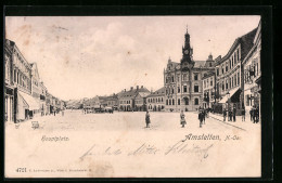 AK Amstetten, Hauptplatz Mit Hotel  - Sonstige & Ohne Zuordnung