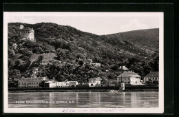 AK Greifenstein A./d. Donau, Ortspartie Mit Ruine  - Autres & Non Classés