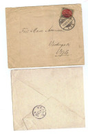 Dänemark, 1895, Briefkuvert Mit MiNr. 25 - Gebruikt