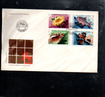 ROUMANIE FDC 1984 FAUNE ET FLORE - Other & Unclassified