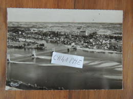 MONTJEAN - VUE AERIENNE - LE PONT SUR LE LOIRE ET LA VILLE - Autres & Non Classés