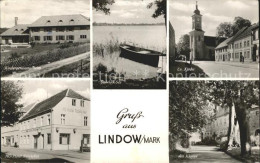 72392483 Lindow Mark Evangelische Kirche Kloster Gudelack-See Ho-Hotel Ratskelle - Autres & Non Classés