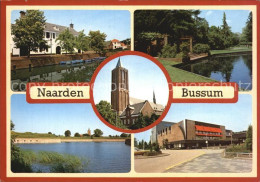 72392370 Naarden Kanal See Kirche Rathaus  - Sonstige & Ohne Zuordnung