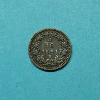 Österreich 1861 B 5/10 Kreuzer Franz Josef I. (M4919 - Oesterreich