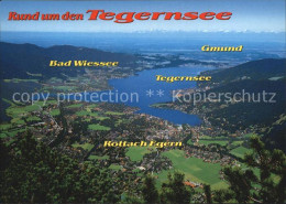 72391791 Bad Wiessee Fliegeraufnahme Rund Um Den Tegernsee Bad Wiessee - Bad Wiessee