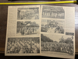 1930 GHI24 Fêtes Franco-belges De La Pentecôte, à Lille Saint Gilles CAMANETTES SAINT-POL Congrès National De Mutualité - Collections