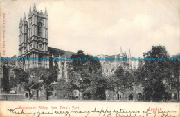 R155157 Westminster Abbey From Deans Yard. London. Stengel - Altri & Non Classificati