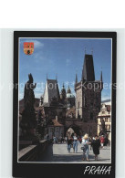 72391536 Praha Prahy Prague Little Town Bridge Tower  - Czech Republic