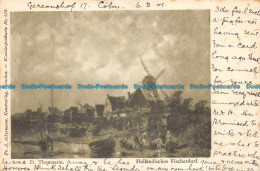 R155190 Hollandisches Fischerdorf. D. Thomasson. A. Ackermann. 1901 - World