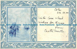 R155194 Old Postcard. Fishermen. 1900 - World