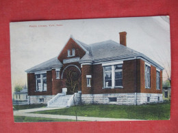 Library. York  Nebraska    Ref 6416 - Altri & Non Classificati