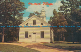 R155291 Desert Village. The Church. Allaire. N. J. Parlin Color - World