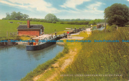R155315 Adderley Locks. Shropshire Union Canal. Salmon - World