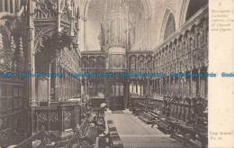 R155317 Manchester Cathedral. Interior View Of Chancel And Organ. Vine. 1911 - World