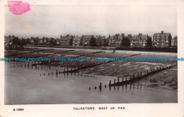 R155344 Felixstowe West Of Pier. Kingsway. RP. 1908 - World