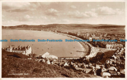 R155347 Llandudno Bay. Valentine. RP. 1938 - World