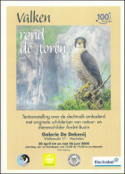 Affiche/Poster** - "Valken Rond De Toren" - Expo Faucon Pèlerin/Tentoonstellong De Slechtvalk - 30/04->26/06-2005 BUZIN - 1985-.. Uccelli (Buzin)